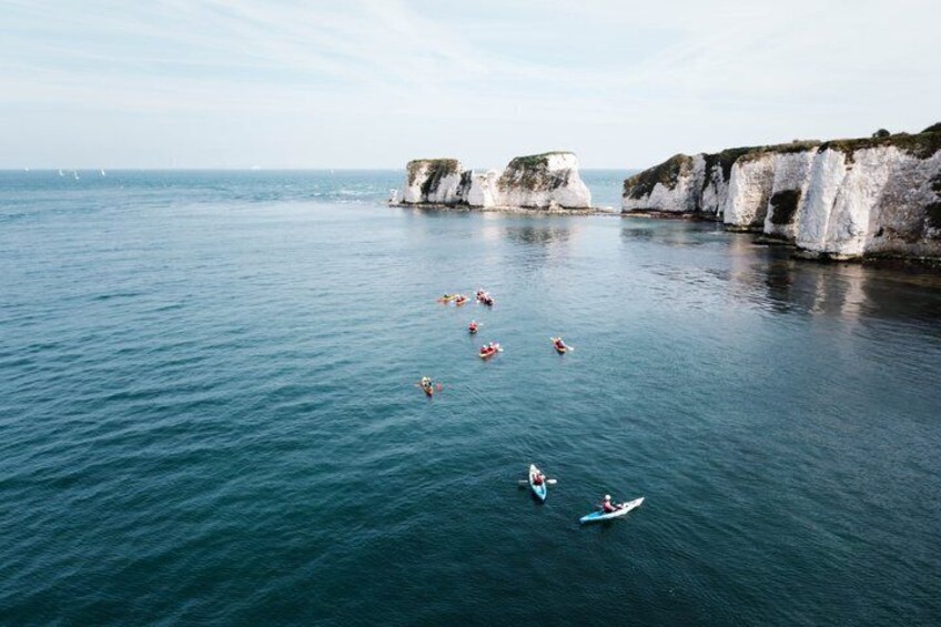 Guided Kayak Tour at Old Harry Rocks 2 Hours 1