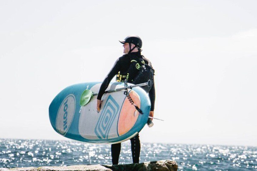 Introduction to Stand Up Paddleboarding in Studland 3