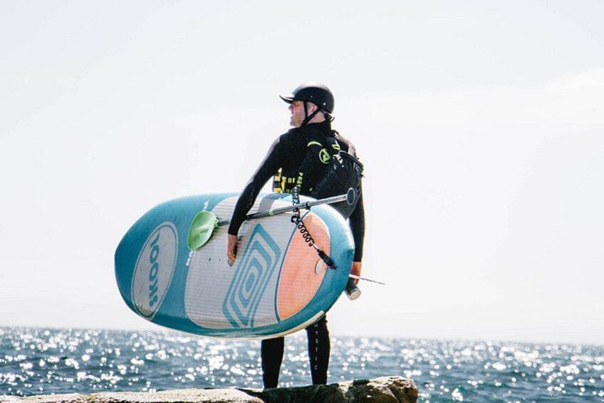 Introduction to Stand Up Paddleboarding in Studland 3