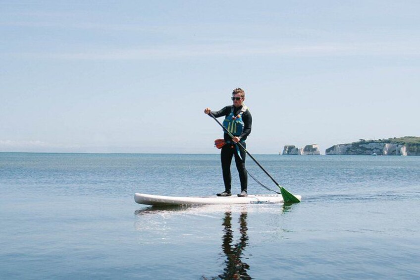 Introduction to Stand Up Paddleboarding in Studland 2