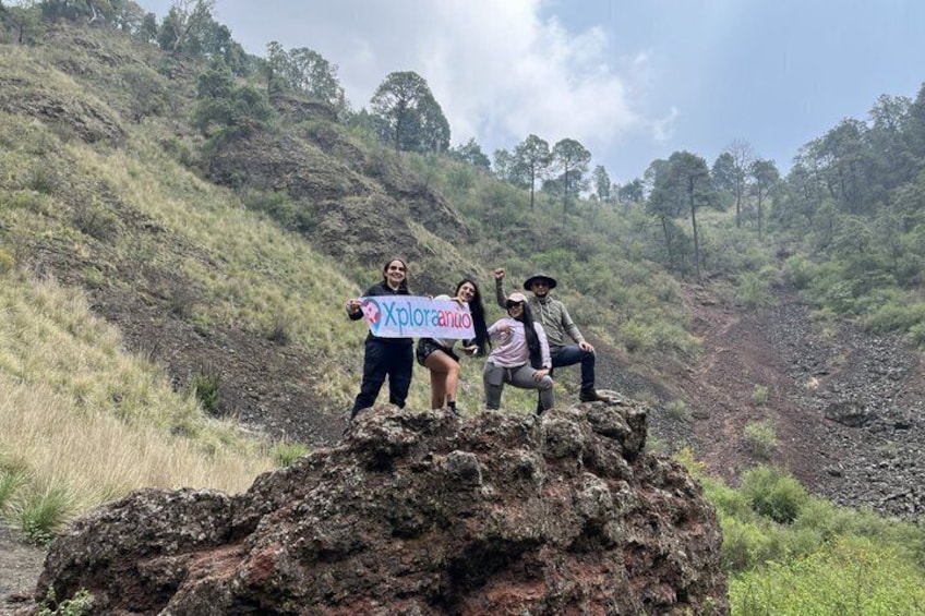 Hiking Tour at Volcano Xitle Lava Caves and Nature Trails 2