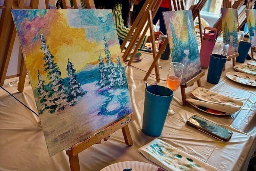 Private Group Paint Party Experience in Sedona 4
