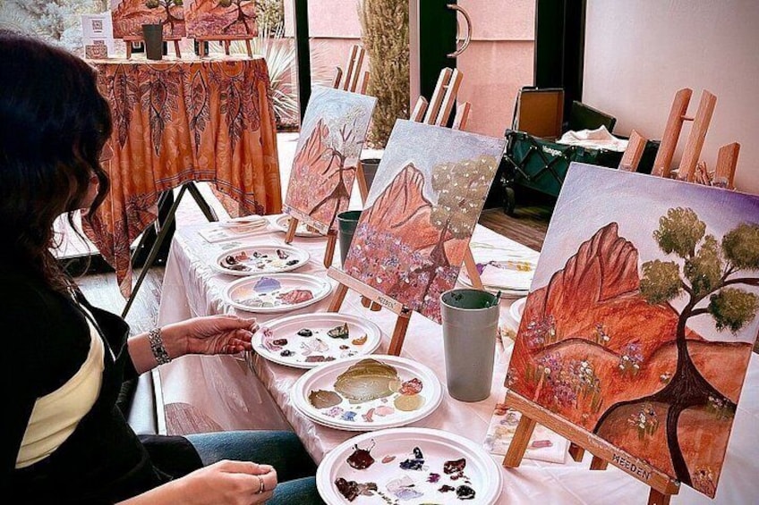 Private Group Paint Party Experience in Sedona 1