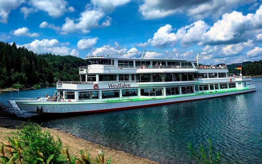Biggesee: XXL Boat Ride with All-Inclusive Brunch Buffet 1