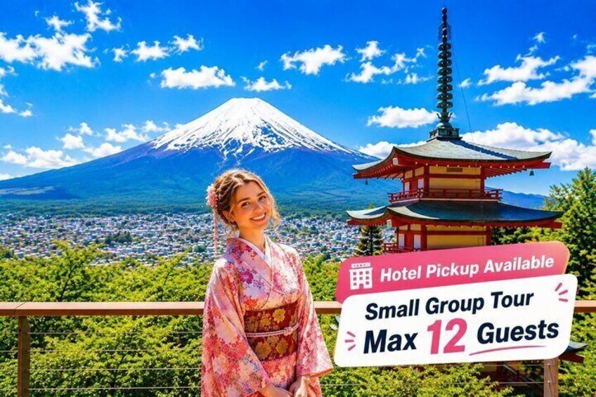Mt. Fuji & Lake Kawaguchi Small Group Tour from Tokyo with Pickup 1