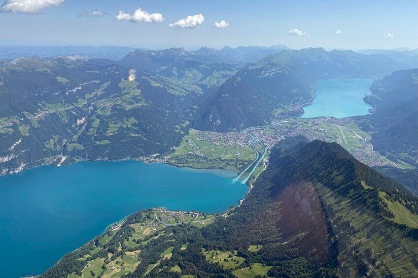 Helicopter flight with a stop at Villa Honegg for lunch 4