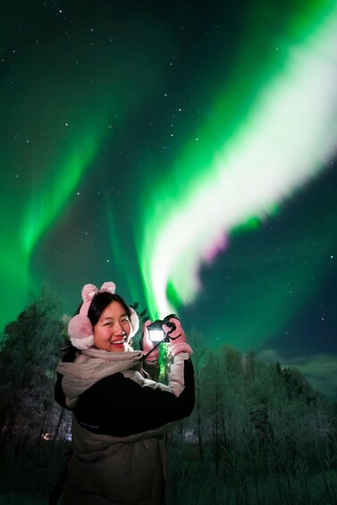 Picture 8 for Activity ⭐Rovaniemi: Northern Lights Tour – 100% Guarantee & Photos⭐ 5