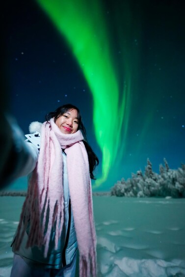 Picture 3 for Activity ⭐Rovaniemi: Northern Lights Tour – 100% Guarantee & Photos⭐ 4