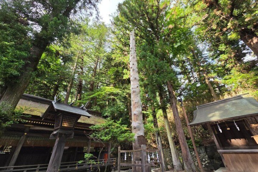 Nagano Shimosuwa Shrine Stone Buddha and Historic Town Walk 2