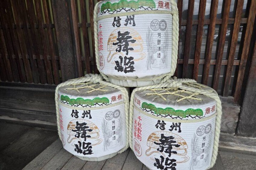 Nagano Suwa Five Sake Breweries Walk and Tasting Tour 2