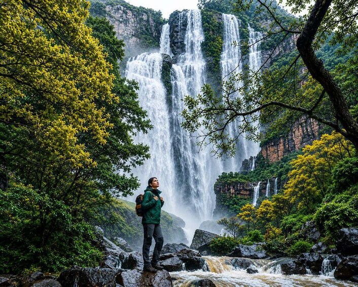 Bomburella Waterfalls, Lover's Leap & Pedro Tea Factory Tour 1