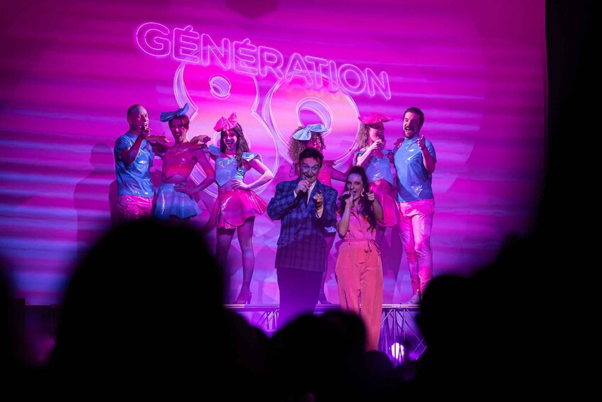 South Paris: GENERATION 80 musical show + meal at La Chouette 1