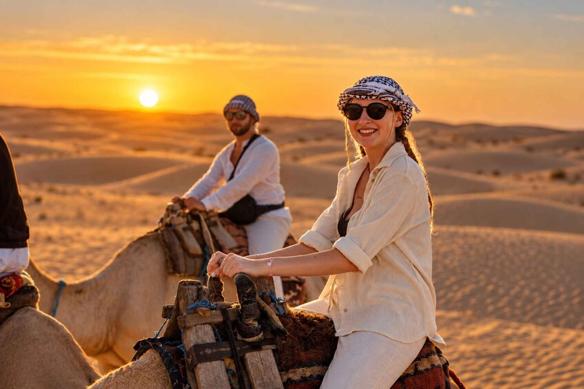 From Tunis: 3-Day Sahara Tour, El Jem, Matmata & Desert Camp 1