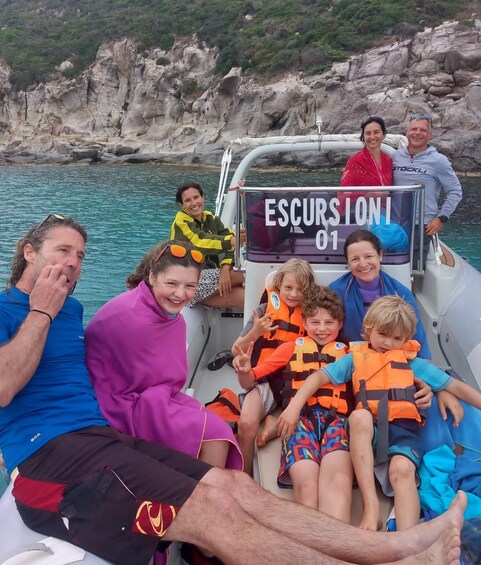 Picture 3 for Activity Sant'Antioco: Full-Day RIB-Boat Tour with Lunch and Stop in Carloforte 2