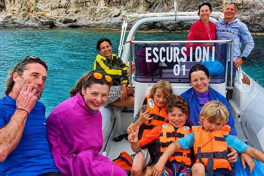 Picture 2 for Activity Sant'Antioco: Day Tour by Inflatable Boat with Lunch and Stop in Carloforte 2