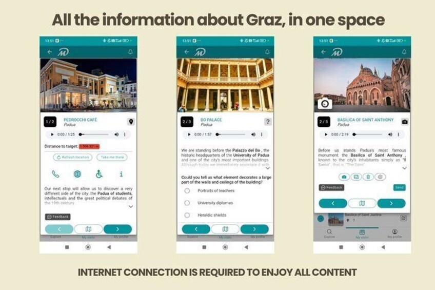 TOP Padua : Private Guided Tour with your mobile 2