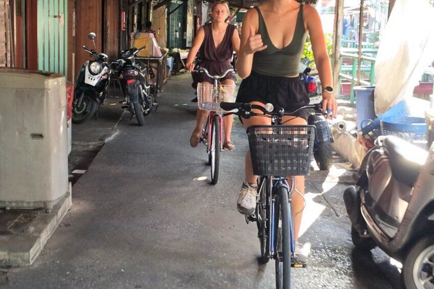 Bangkok Small-Group Bike Tour to Big Buddha to Traditional Snacks 5