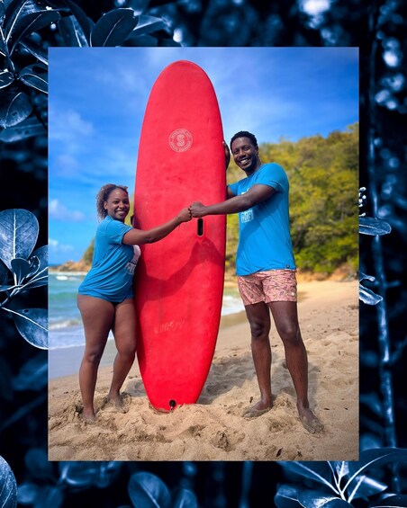 Picture 2 for Activity Learn to surf in Martinique with an expert coach (small groups) 2