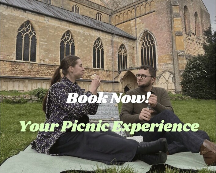 Tewkesbury: Prepared Picnic with Basket & Blanket 1
