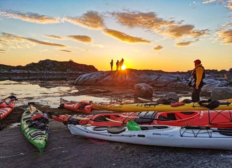Picture 4 for Activity Lofoten Islands: Midnight Sun Kayaking Tour 4