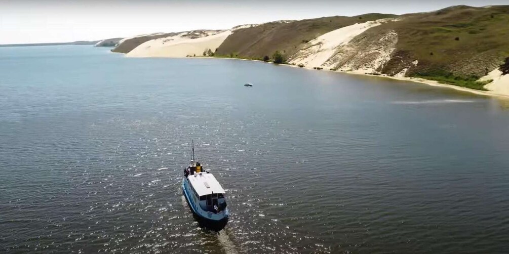 Juodkrantė: Dead Dunes Boat Tour on Historic Ship Forelle 1