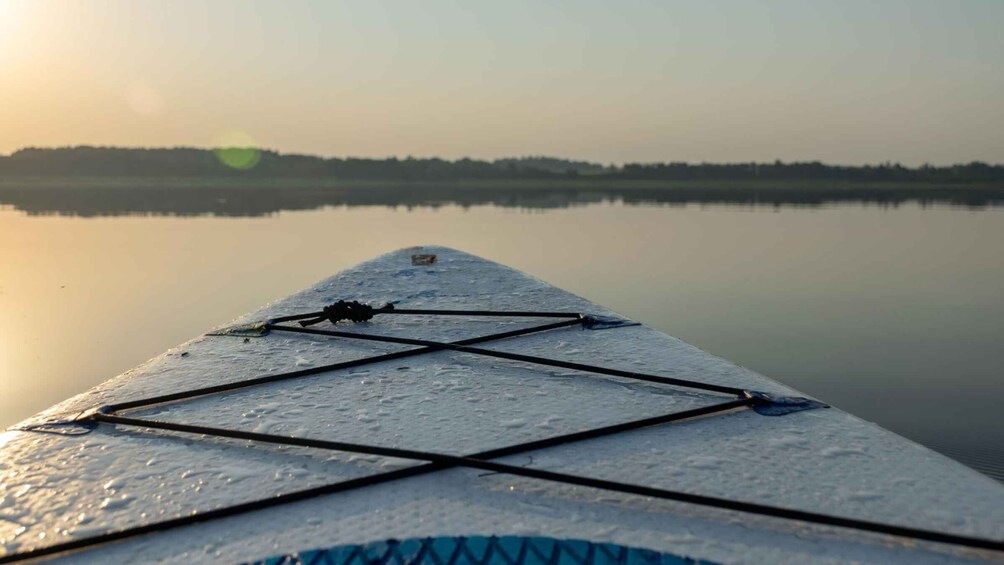 Picture 3 for Activity Jukkasjärvi: Midnight Sun Stand-Up Paddleboarding Tour 4