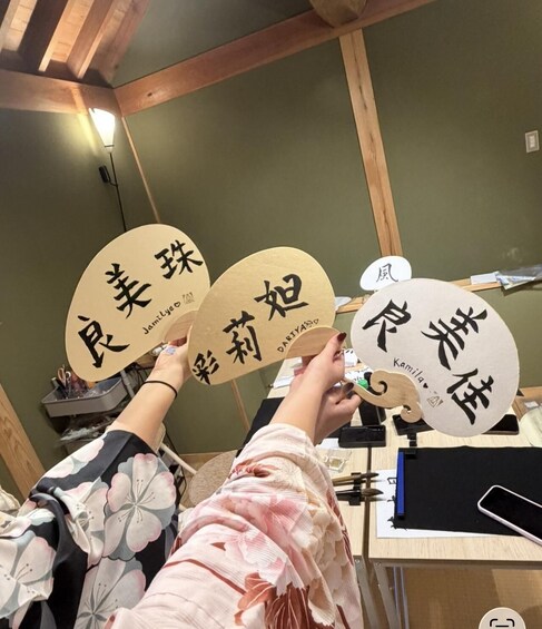 Picture 6 for Activity Nara Hidden Cultural Experience with Kimono & Calligraphy 2