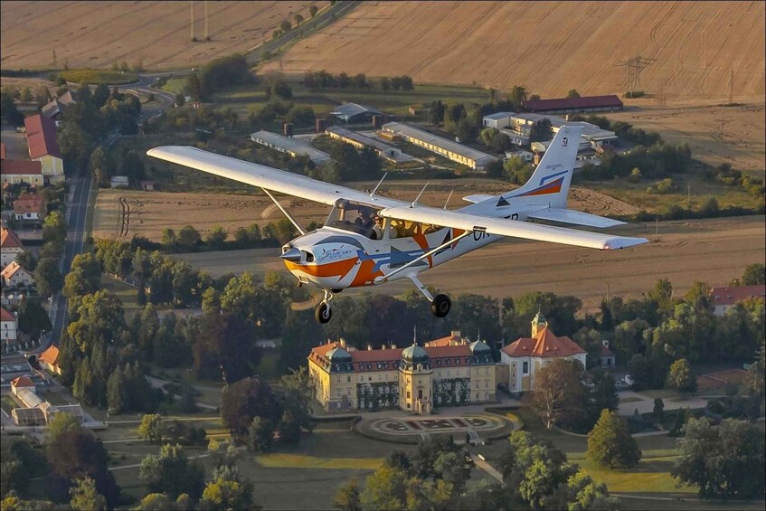 Picture 1 for Activity Kladno: Scenic Flight Over Karlštejn Castle and Lány 3