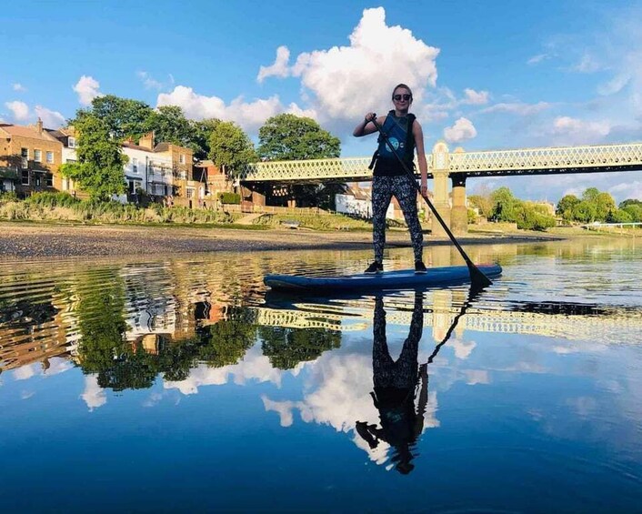 Picture 3 for Activity London: Sunset Stand-Up Paddleboarding with Instructor 3