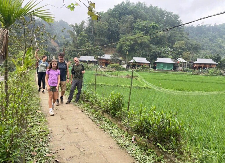 Picture 17 for Activity Pu Luong: 4-km Trekking, Hieu Waterfall, Sunset Don Village 4