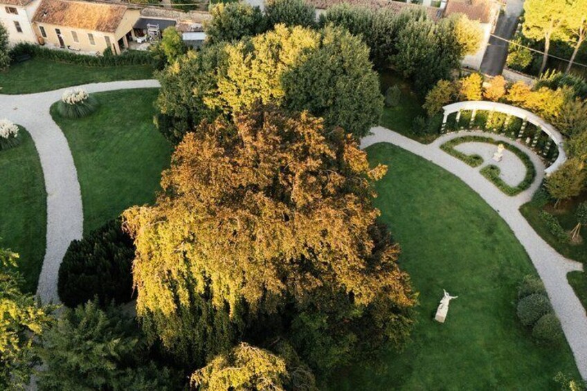 Entrance to the Gardens of Villa Togni with Audioguide 4