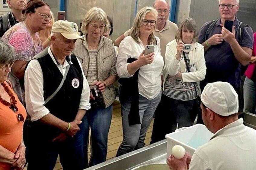 Mozzarella Making Show with Tasting in Bari 1
