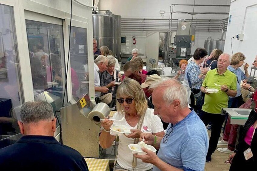 Mozzarella Making Show with Tasting in Bari 3