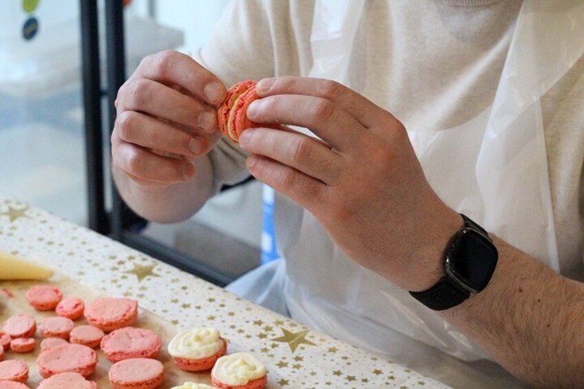 French Macaron Making Workshop in London 5