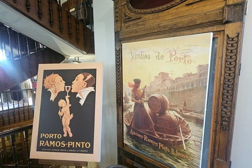 Vintage posters of Porto Ramos-Pinto and Vinho do Porto. 4