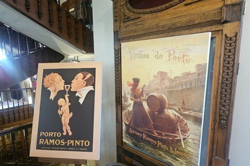 Vintage posters of Porto Ramos-Pinto and Vinho do Porto. 4