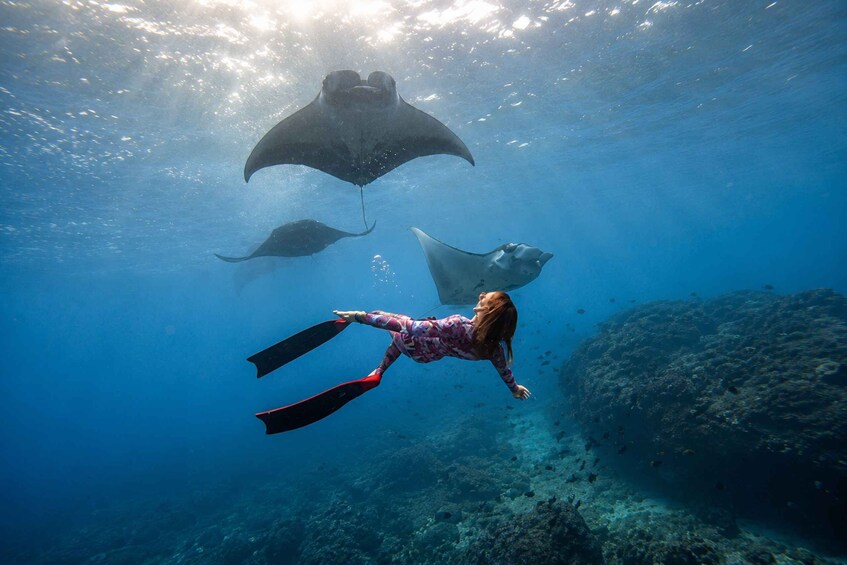 From Bali 3-Spot Nusa Penida Snorkeling w/ GoPro & West Tour 1