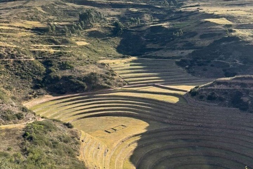 Terraced fields in a hilly landscape. 3