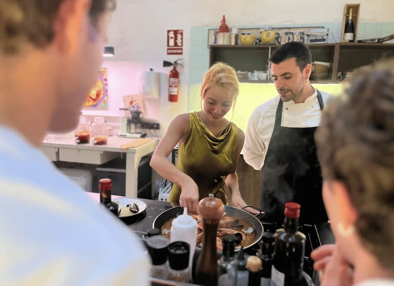 Barcelona: Paella & Tapas Cooking Class with Sangria Making 2