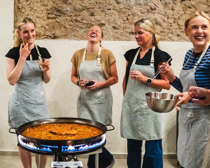 Barcelona: Paella & Tapas Cooking Class with Sangria Making 1