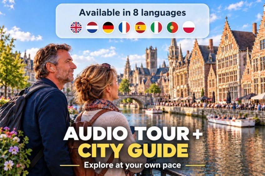 A couple enjoying a view of a historic European city with a river and traditional architecture. 1
