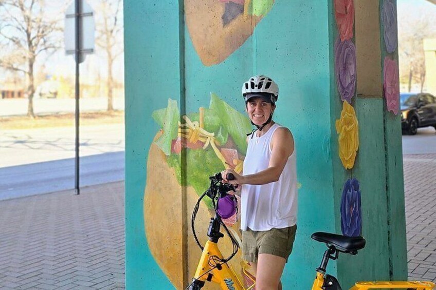 La Zona Cultural E Bike Tour Market Square and Public Art 2