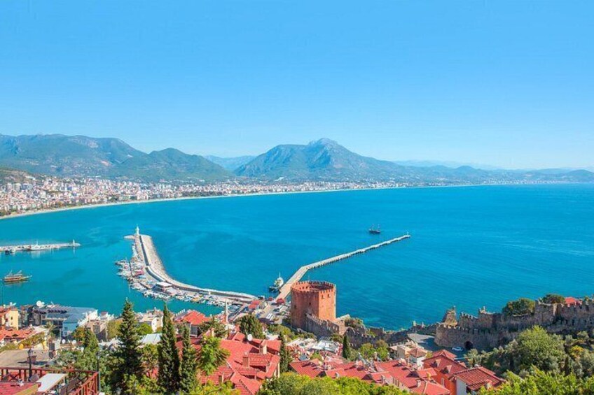 Alanya City Tour with Cable Car & Dimçay Boat Tour–From Side 2