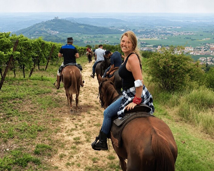 Bergamo: Horseback Riding in the Countryside with an Equestrian Guide 1