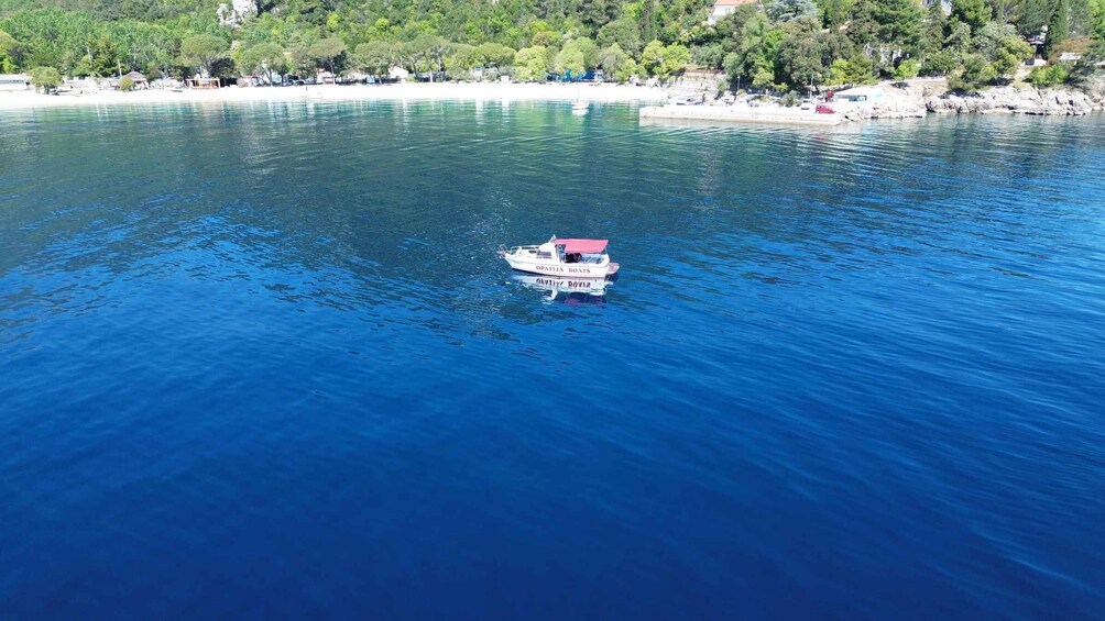 Picture 7 for Activity Opatija: Sunset Boat Tour with Swimming and Drinks 3