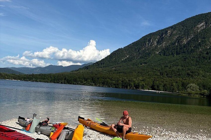 Small Group Guided Kayaking Tour on Lake Bohinj 4