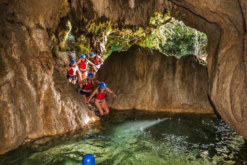 Cetina river Rafting Adventure with cliff jumping and cave swim 3