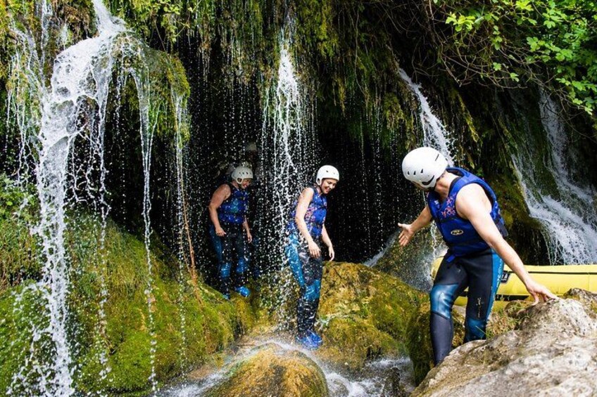 Cetina river Rafting Adventure with cliff jumping and cave swim 2