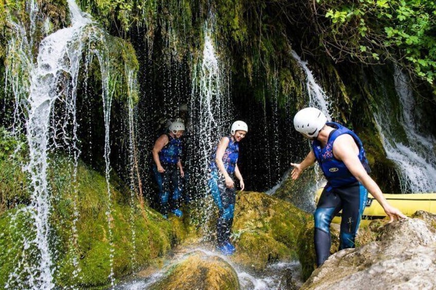 Cetina river Rafting Adventure with cliff jumping and cave swim 2
