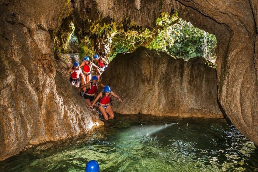 Cetina river Rafting Adventure with cliff jumping and cave swim 3